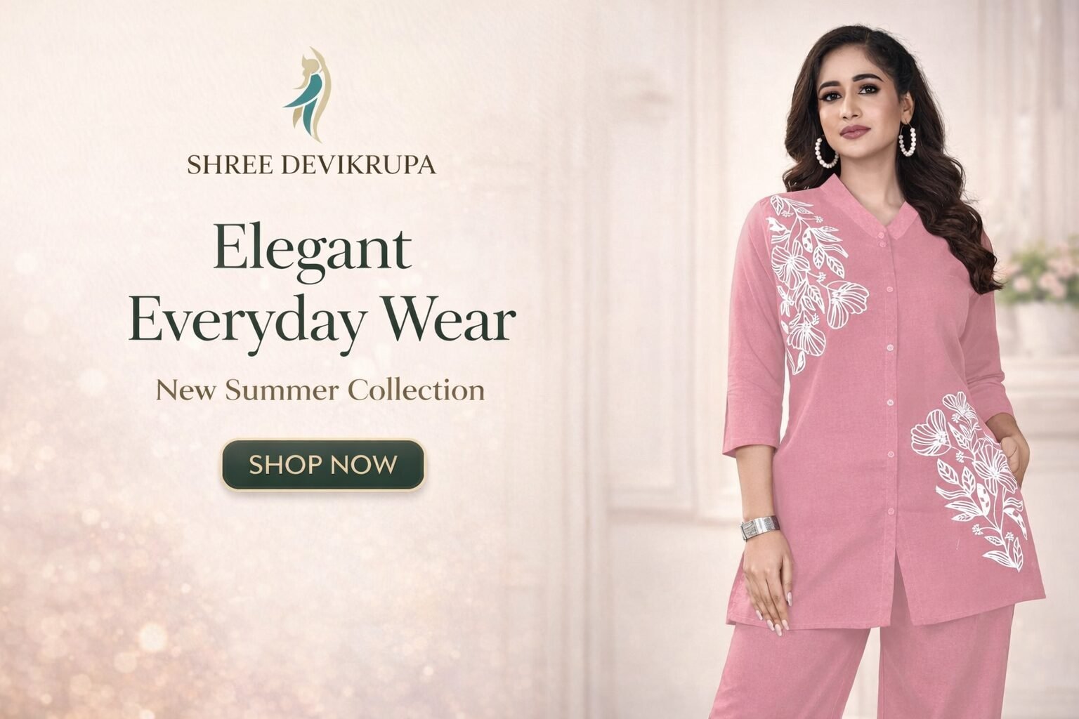 Elegant summer style by Shree Devikrupa